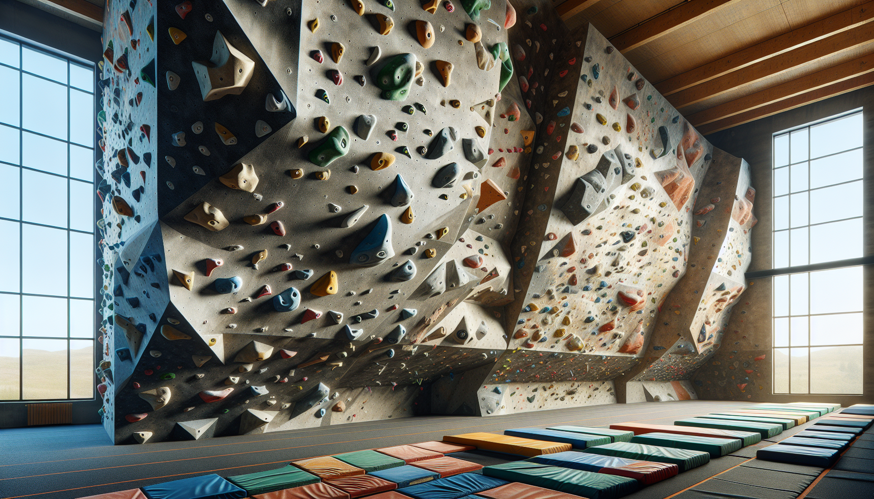 Indoor Bouldering Challenges Boost Strength