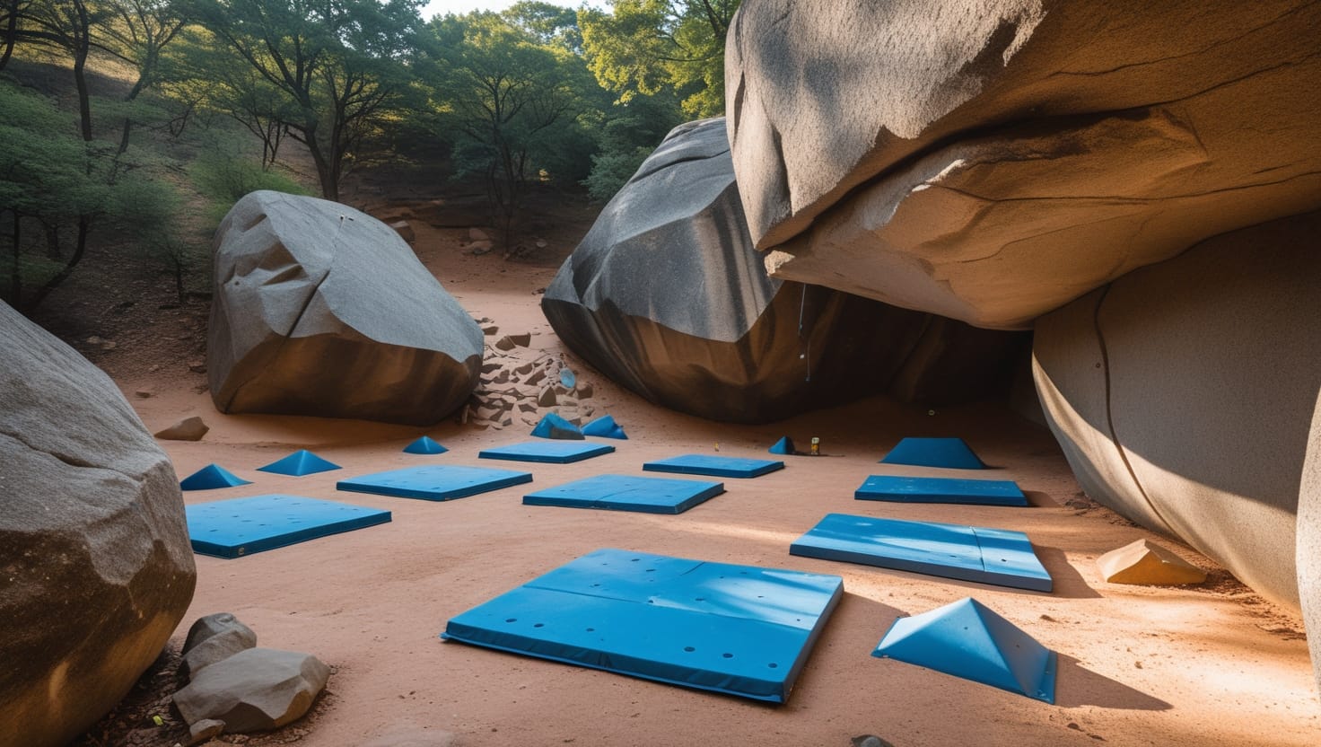 Using Crash Pads Effectively in Bouldering